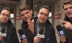 Reporterzy TVP i Republiki POPRZTYKALI SIĘ na żywo. "Nie powinno się to wydarzyć, dobrze o tym wiesz"