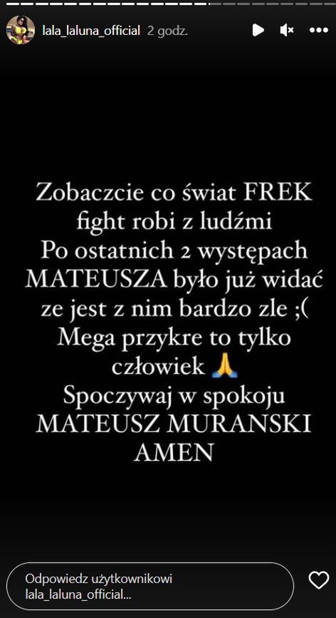 Gwiazda Królowych życia o Mateuszu Murańskim