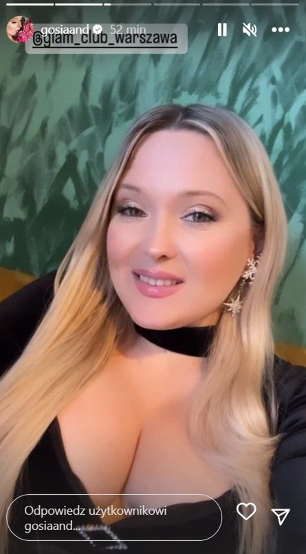 Gosia Andrzejewicz -przygotowania Sylwester 2022