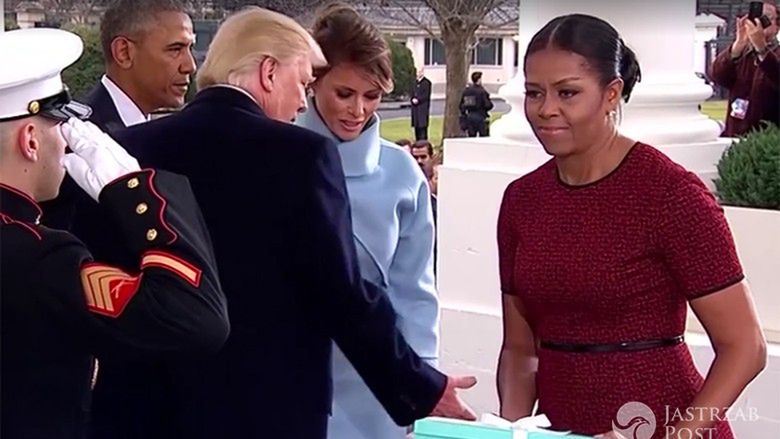 Michelle Obama zażenowana prezentem od Melanii Trump