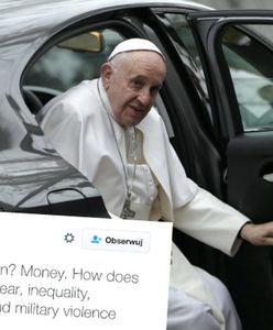 Papież Franciszek: światem rządzi pieniądz przy pomocy bicza strachu