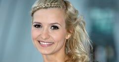 Joanna Koroniewska na pokazie Paprocki&Brzozowski