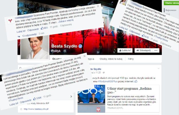 Internautki trollują premier Beatę Szydło na jej fanpage'u!