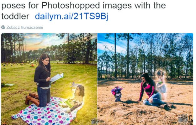 Fotograf zrobił fotomontaż zdjęć matki z jej martwym dzieckiem. Nie wiedział, że sama je zabiła