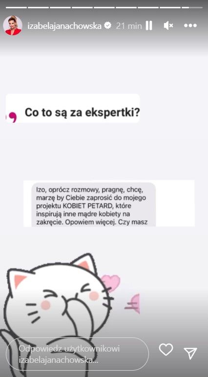 Paulina Smaszcz odpowiada Kasi Cichopek