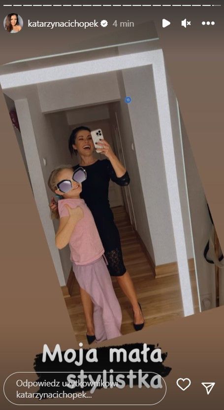 Kasia Cichopek z córką
