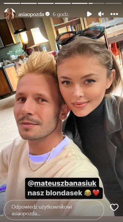 Joanna Opozda i Mateusz Banasiuk