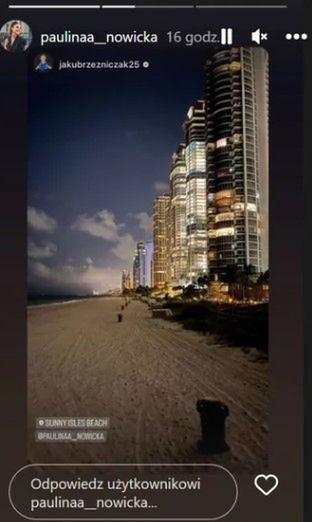 Jakub Rzeźniczak i Paulina Nowicka są w Miami