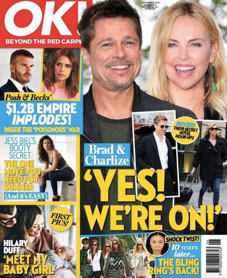 Brad Pitt i Charlize Theron mają romans