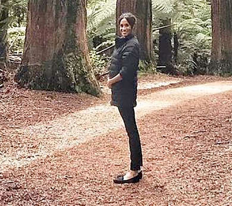 Meghan Markle z ciążowym brzuszkiem na prywatnej fotografii