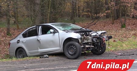 Wypadek na DK 10.  Zderzyły się 4 pojazdy w tym ŻW – AKTUALIZACJA