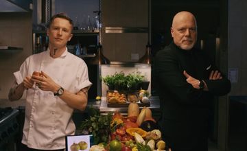 Widownia kulinarnego programu TVP2 "Górna półka smaku"