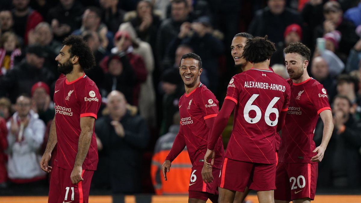 radość piłkarzy Liverpool FC