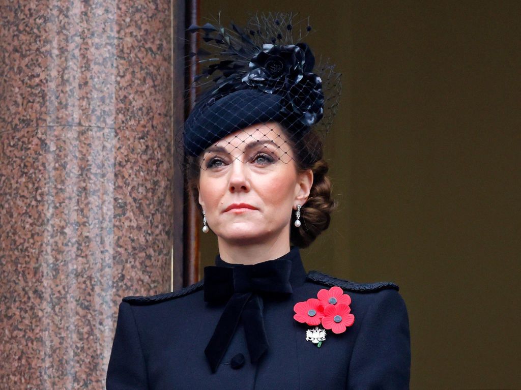 Kate Middleton during Remembrance Day