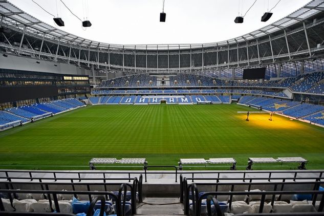 Piłkarze Dynama grają od niedawna na stadionie VTB Arena, sfinansowanym przez bank (fot. Wikipedia, Mos.ru)