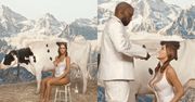 "Wieśniaczka" Bianca Censori w gorsecie i STRINGACH DOI KROWĘ w nowym klipie Kanye Westa (ZDJĘCIA)
