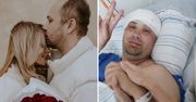 Nowe informacje o stanie zdrowia Adriana ze "Ślubu...", który ma guza mózgu. Żona przerwała milczenie