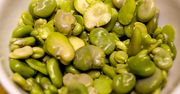 Mrożona młoda fasola limeńska gotowana bez dodatku soli, odsączona