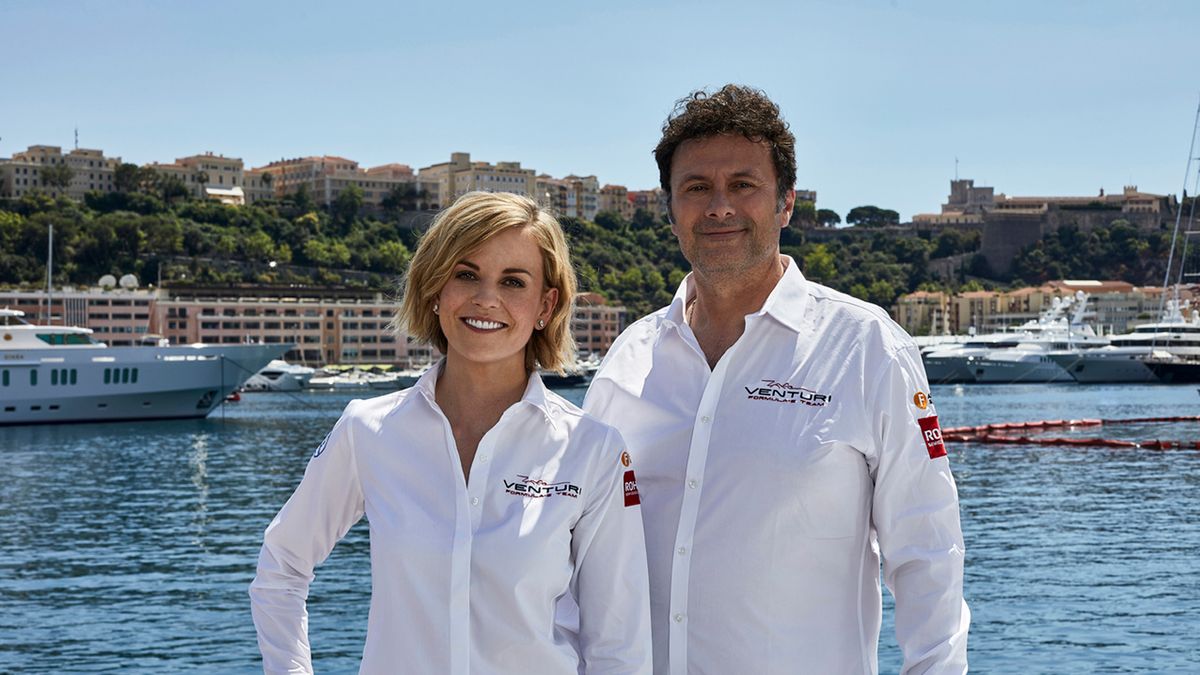 Materiały prasowe / Venturi / Susie Wolff i Gildo Pastor