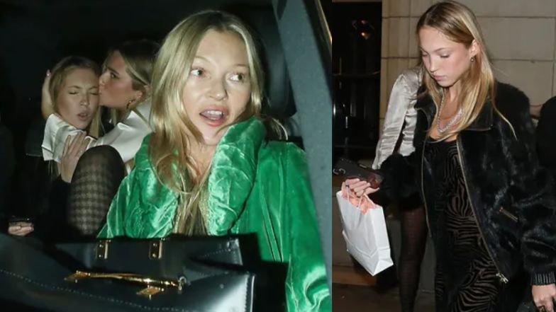 Kate Moss imprezuje z córką