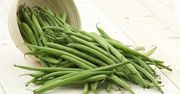 Surowa zielona fasolka szparagowa