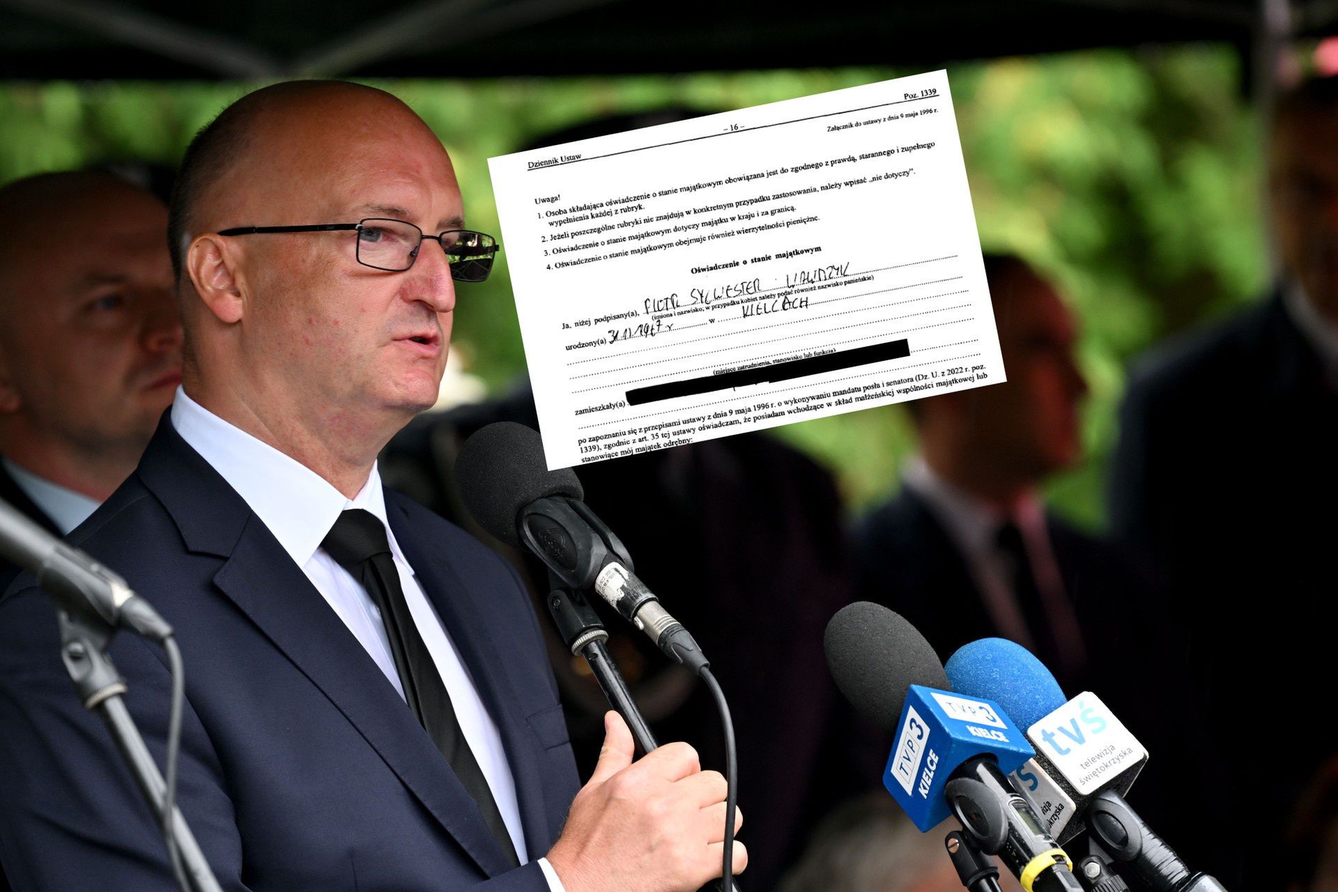 Co roku poprawiał kwoty. Chaos w oświadczeniach majątkowych Wawrzyka