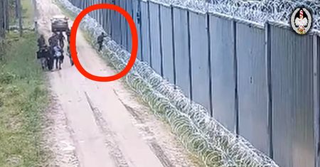Interwencja Straży Granicznej. Akcja na granicy z Białorusią