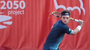 Tenis. ATP Sardynia: Marco Cecchinato obronił piłkę meczową. Awans Lorenzo Sonego