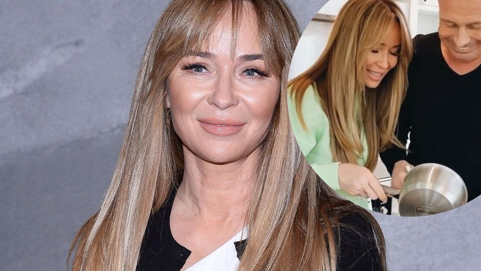 Joanna Przetakiewicz i Rinke Rooyens  przygotowują sos holenderski