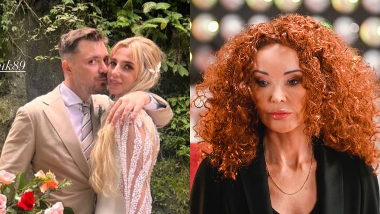 Eva Minge komentuje suknię ślubną wybranki Daniela Martyniuka