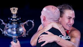 To już jej rytuał. Sabalenka nie odpuściła trenerowi