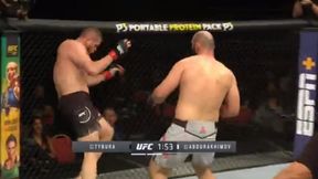 UFC Sankt Petersburg: Marcin Tybura znokautowany przez Szamila Abdurachimowa! (wideo)