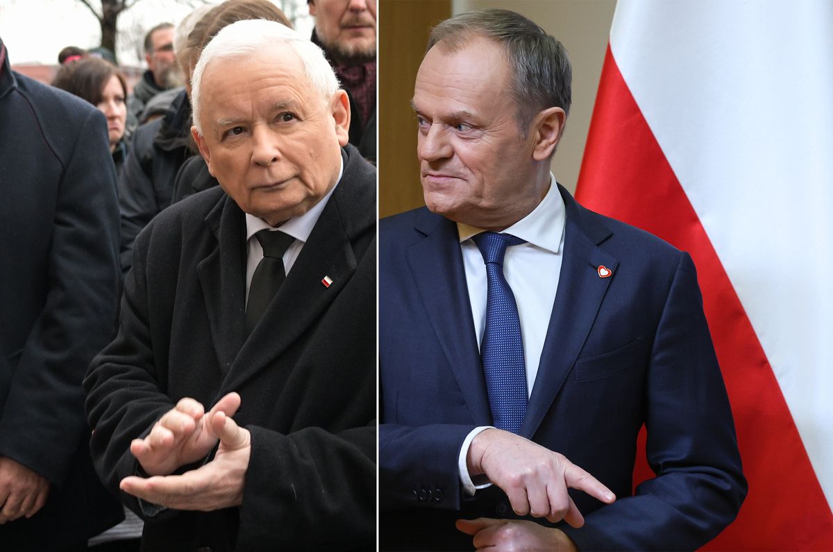 Jarosław Kaczyński, Donald Tusk