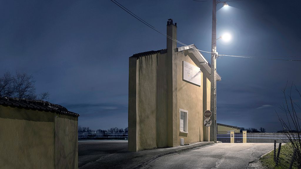 Wyimaginowany świat sztucznych budynków w projekcie ”Facades” Zachariego Gaudrillot-Roya 1