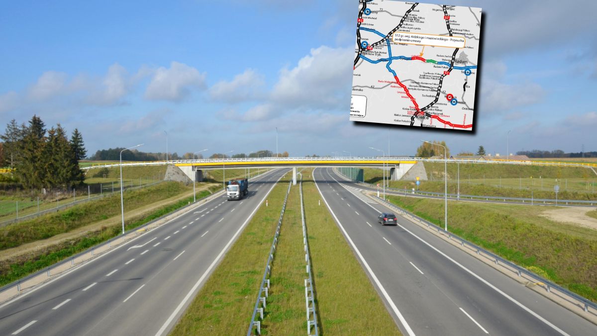 Istniejący fragment drogi S12- zdjęcie ilustracyjne