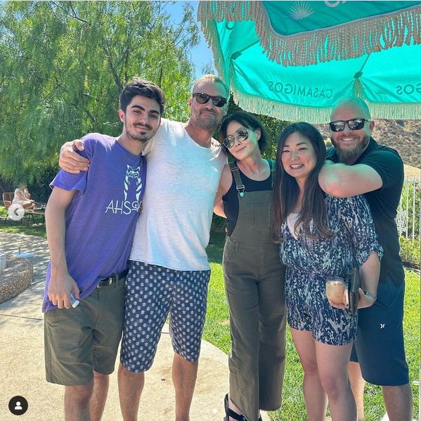 Shannen Doherty na urodzinach Briana Austina Greena