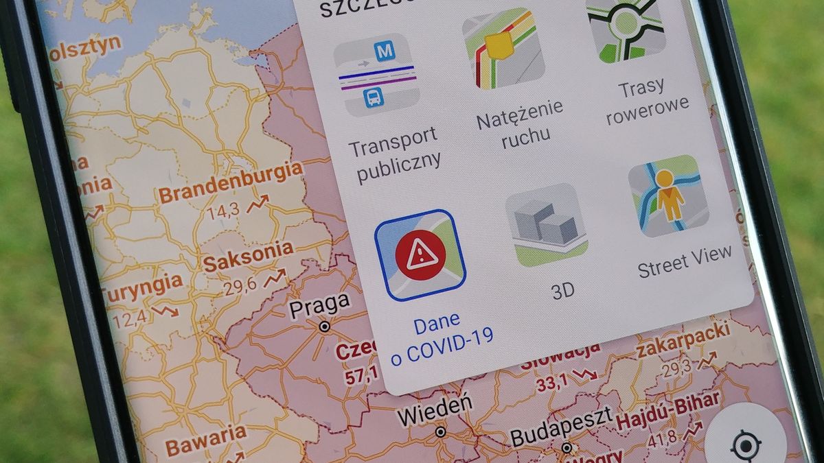 Mapy Google w dobie COVID-19, fot. Oskar Ziomek