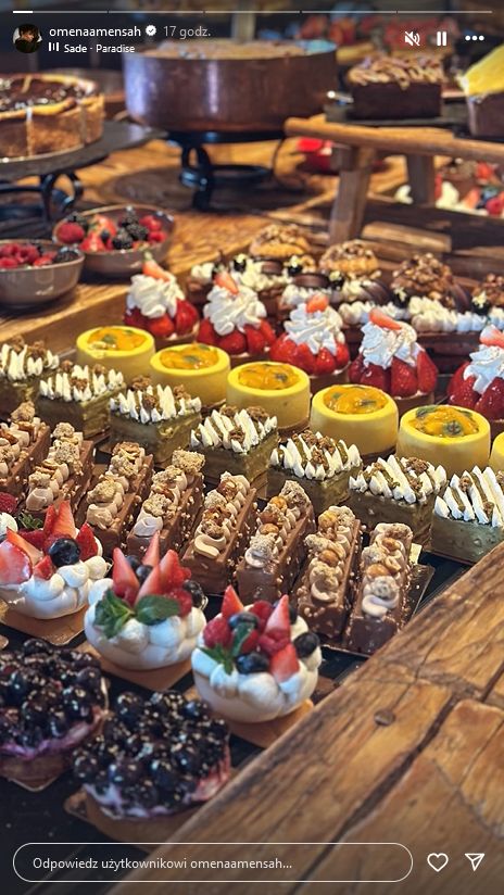 Luksusowe ferie Omeny Mensah