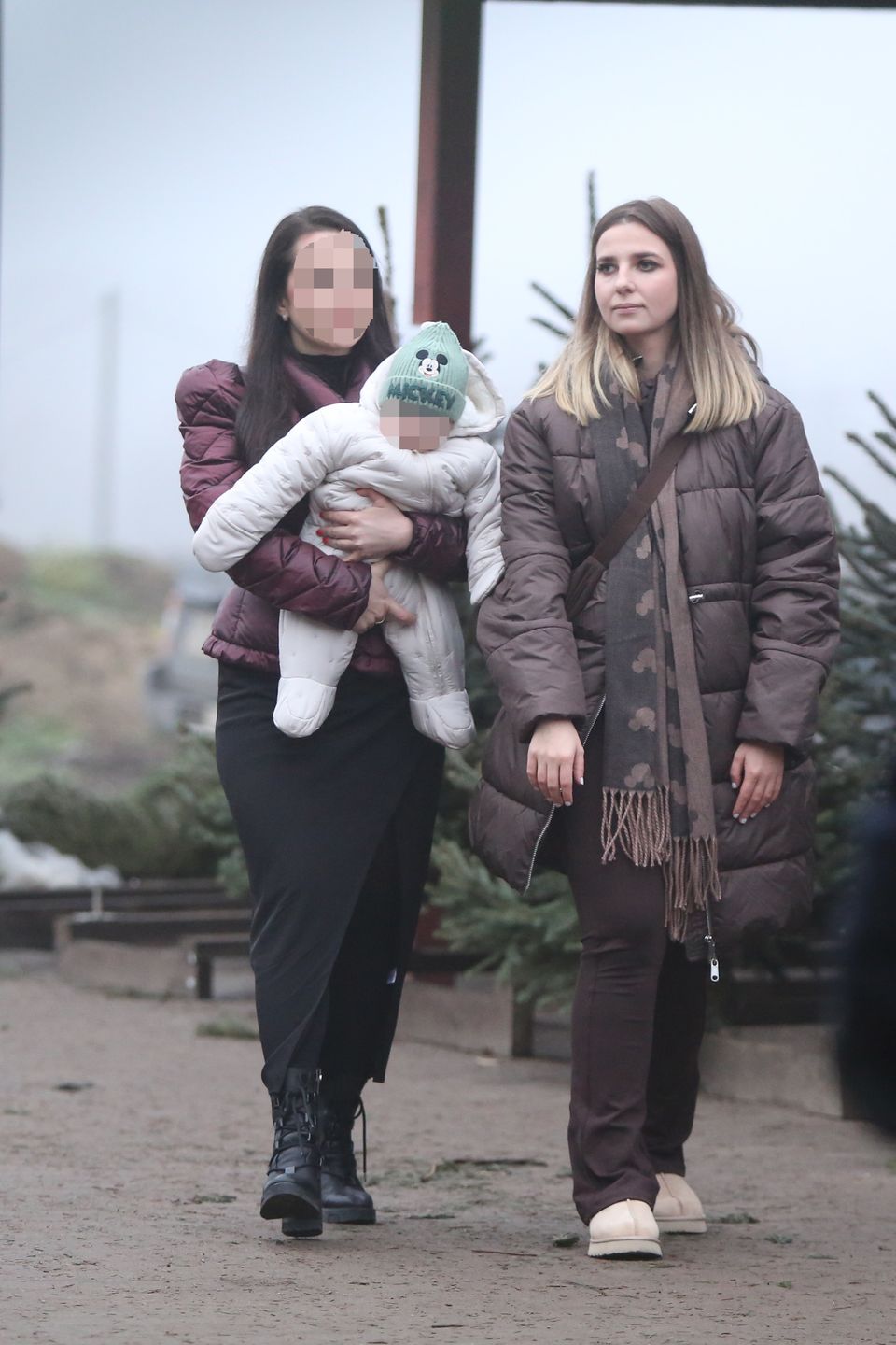 Faustyna Martyniuk na świątecznym shoppingu z siostrą i synkiem
