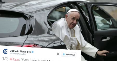 Papież Franciszek: światem rządzi pieniądz przy pomocy bicza strachu