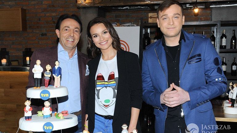 Jurorzy na konferencji prasowej MasterChefa Junior