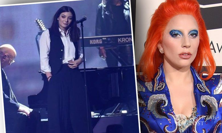 Lorde śpiewa Davida Bowie na BRIT Awards 2016