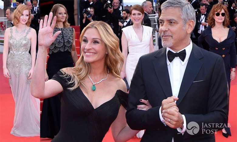 Kolejna porcja festiwalowych kreacji z Cannes. Tym razem z premiery filmu z George'em Clooney'em i Julią Roberts