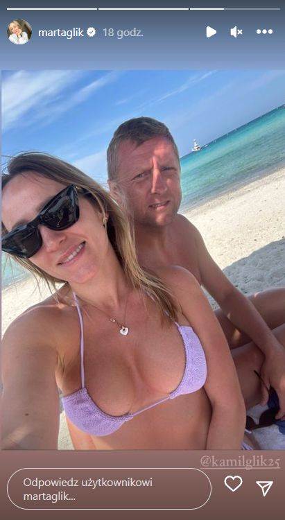 Marta Glik i Kamil Glik