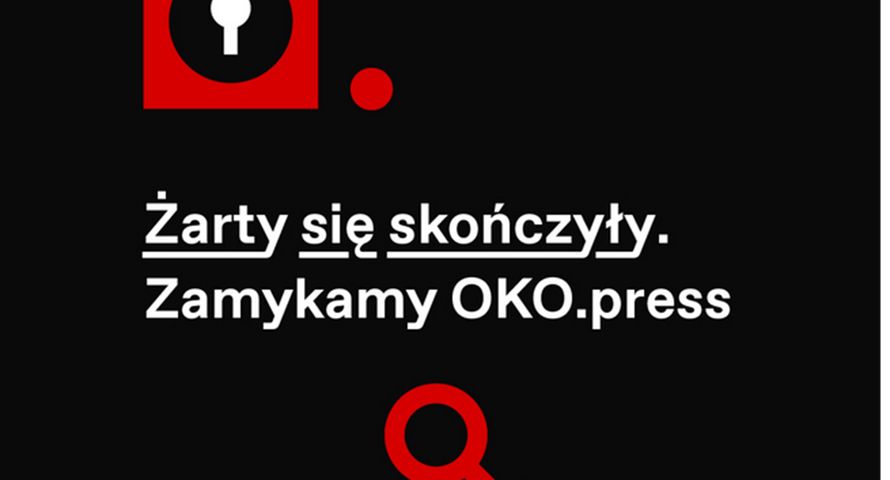 Oko.press zamknięte na jeden dzień. Tak proszą o wsparcie