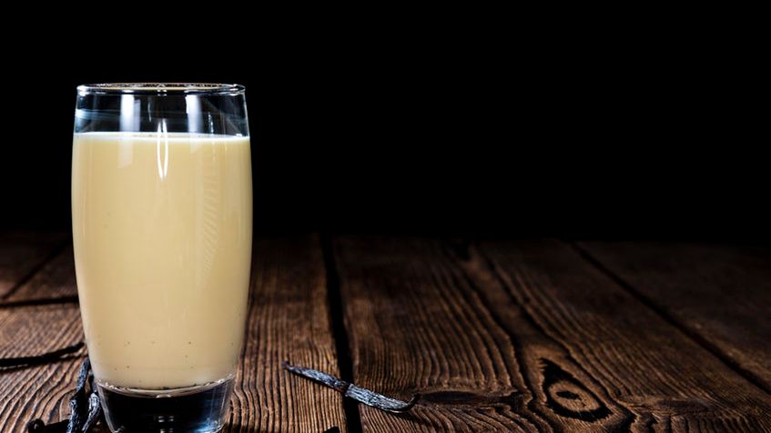 Waniliowy koktajl mleczny