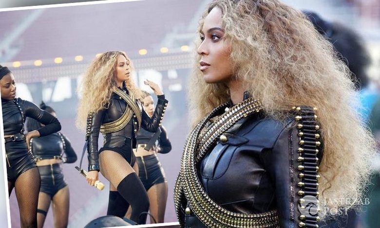 Beyonce w kostiumie Dsquared2 na Super Bowl 2016 (fot. Instagram)