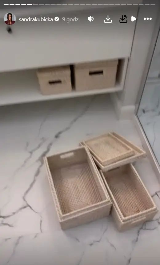 Sandra Kubicka w nowym mieszkaniu