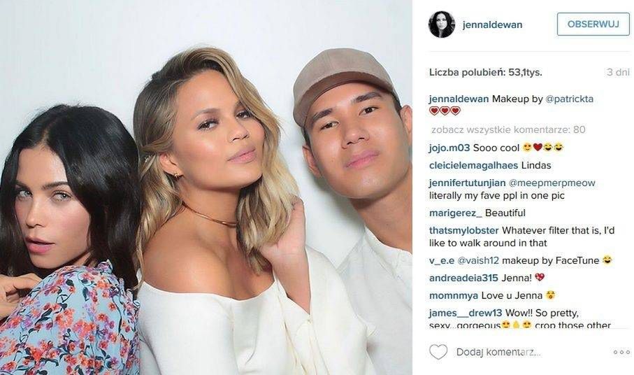 Na baby shower u Chrissy Teigen pojawiła się Jenna Dewan Tatum (fot. Instagram)