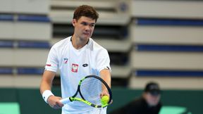 Challenger Taszkent: Kamil Majchrzak znów w finale. W piątek obronił dwie piłki setowe